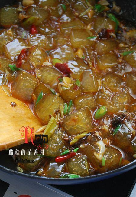 烩凉粉的做法