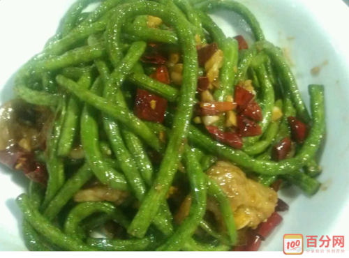 扑豆角的做法