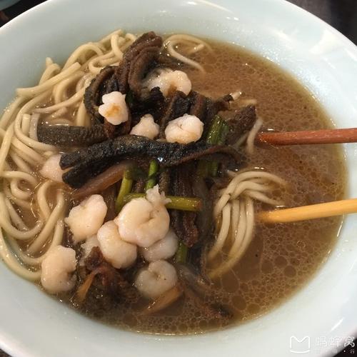 虾爆鳝面的做法
