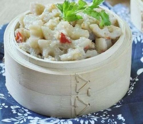 湖南粉蒸莲藕的做法