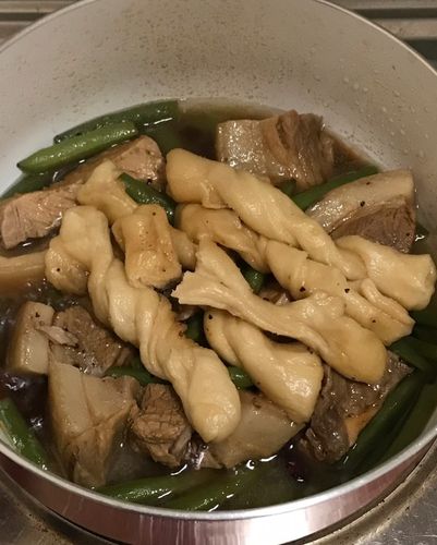 粘卷子一锅鲜的做法