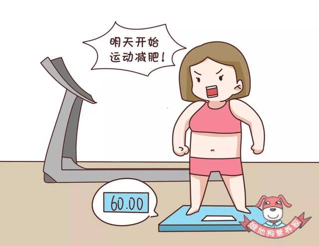 减肥就是少吃多运动