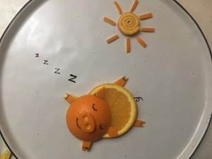 橙子拼盘