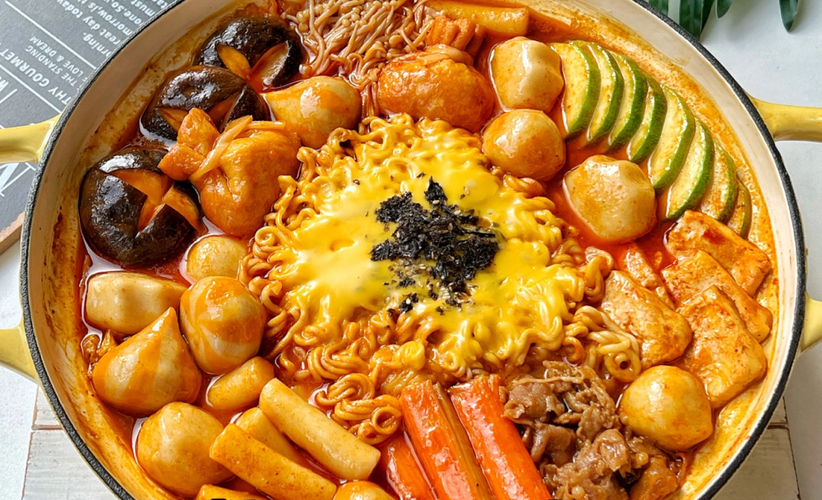 韩国部队火锅做法