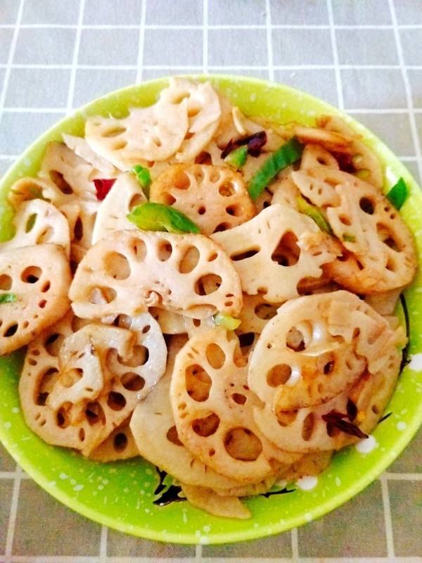 香辣藕片的做法大全
