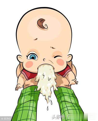 孩子大口吐奶怎么回事