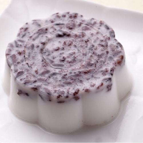 椰汁紫米糕的做法