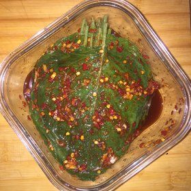苏子叶咸菜做法