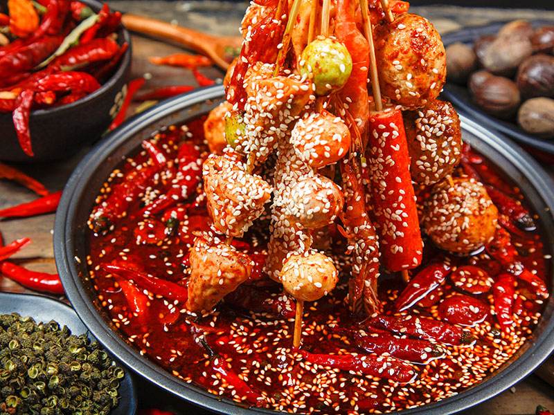 麻辣串的做法