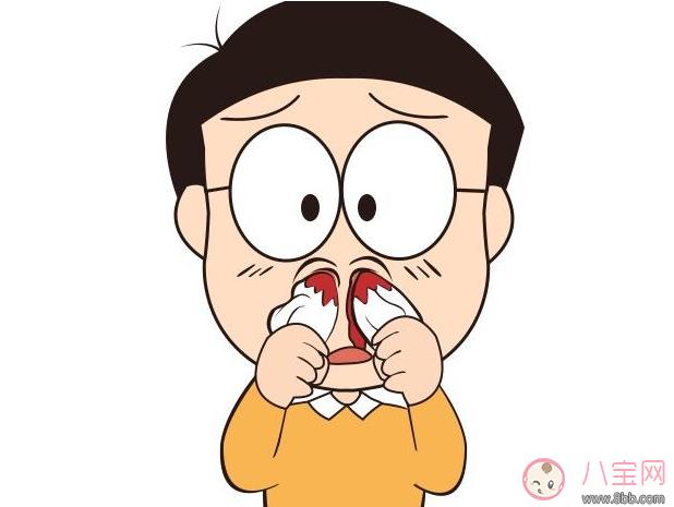 孩子流鼻血怎么止住