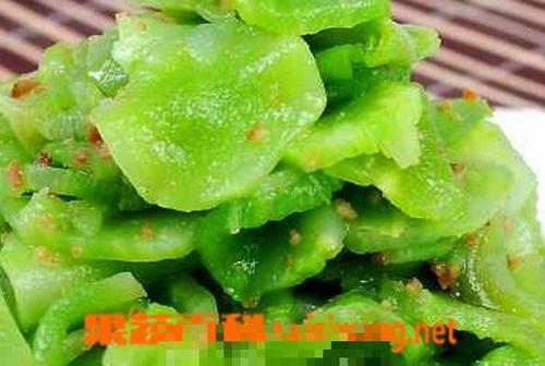莴笋干的做法