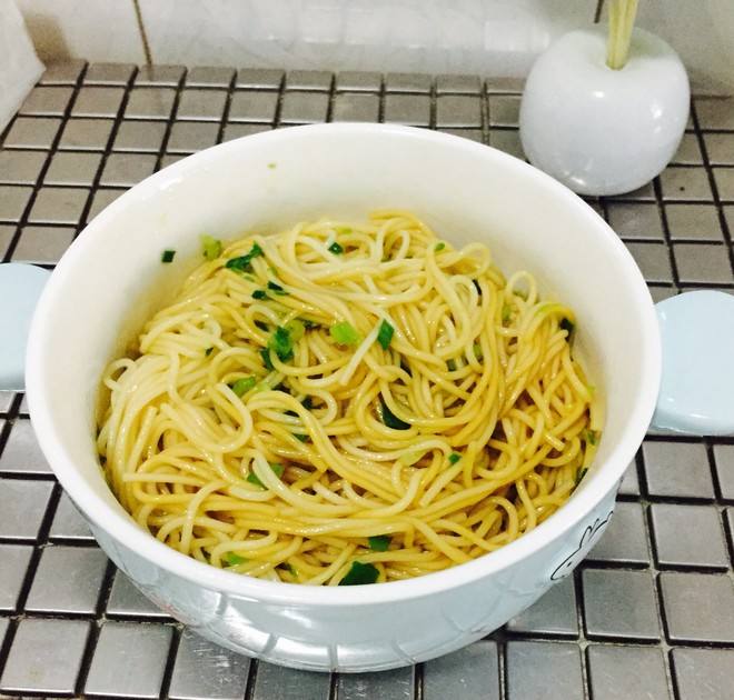 葱油面做法