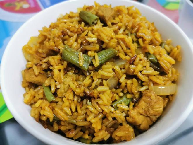 东北豆角饭的做法