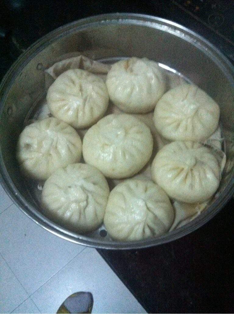 芽菜包子的做法