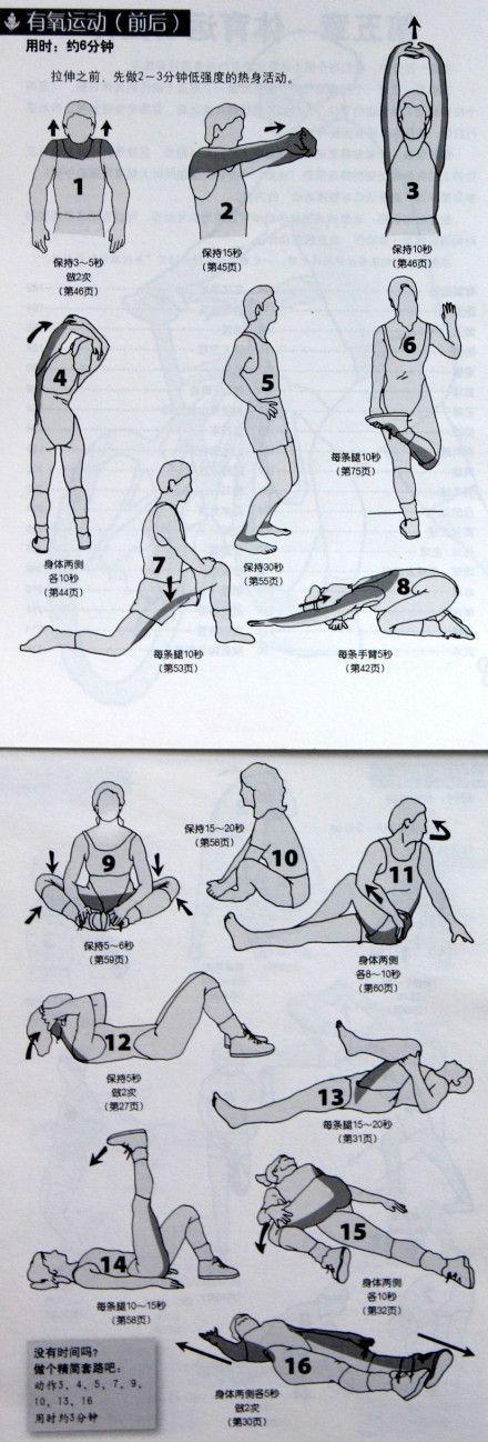 拉伸腿部运动