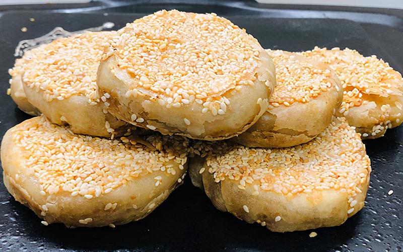 麻将烧饼的做法