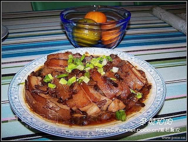 冬菜扣肉的做法