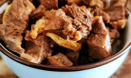 高压锅五香牛肉的做法