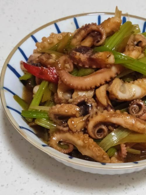 炒鱿鱼丝的做法