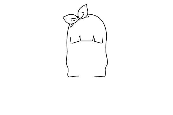 可爱的女孩子怎么画