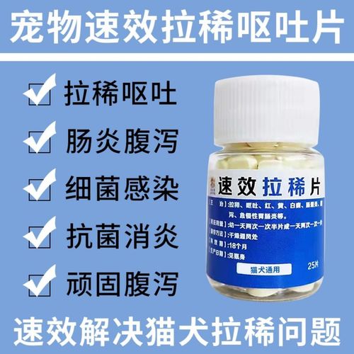 狗狗吐东西不吃拉稀怎么办吃什么药好