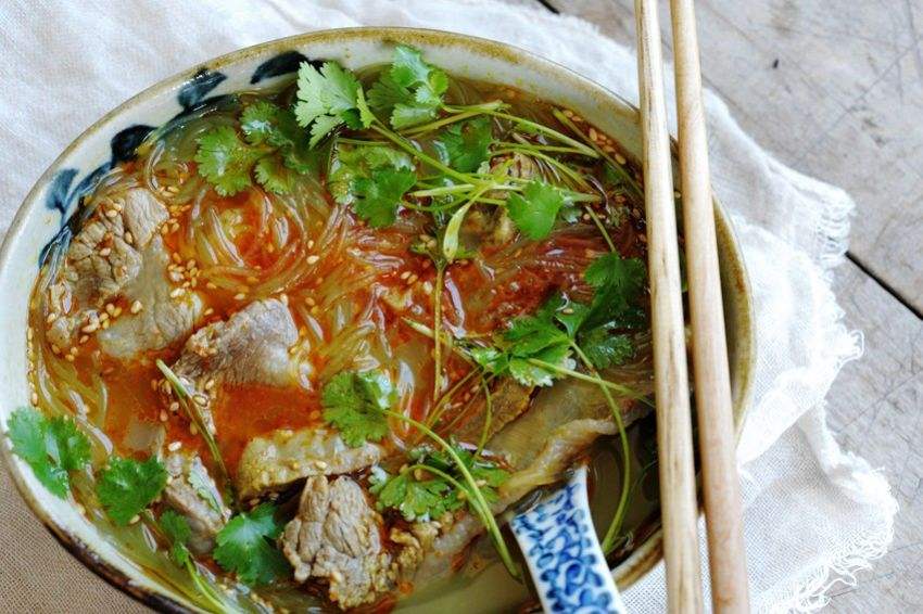 牛肉粉丝汤的做法