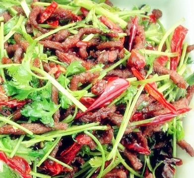 牛肉丝的做法
