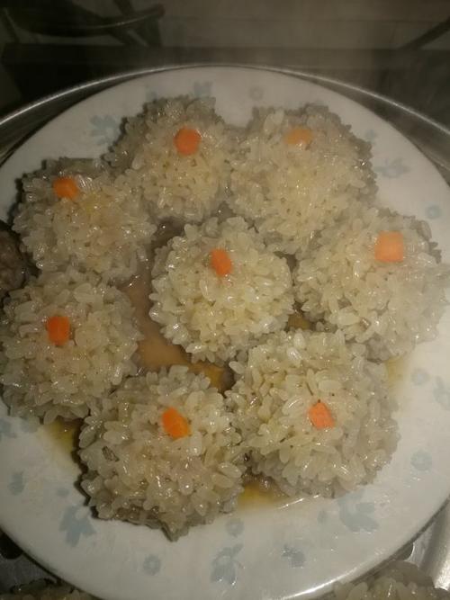 糯米肉丸子的家常做法