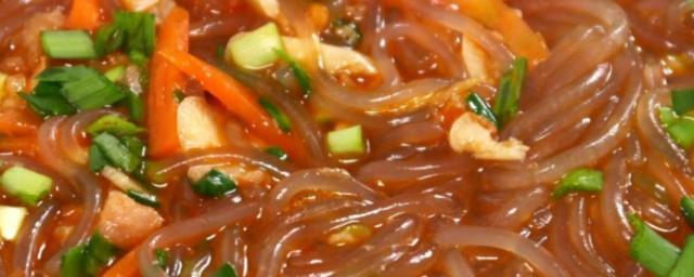 红薯粉面的做法大全