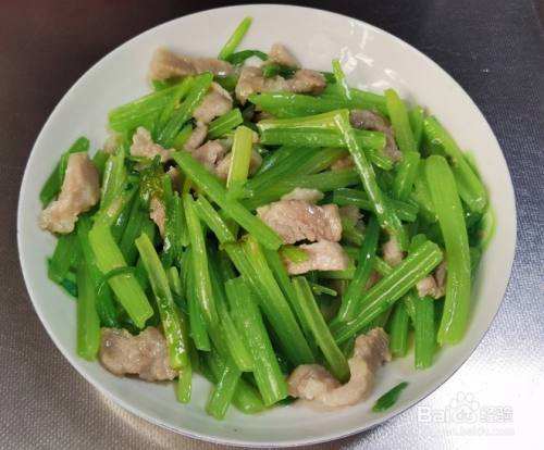 芹菜的做法大全