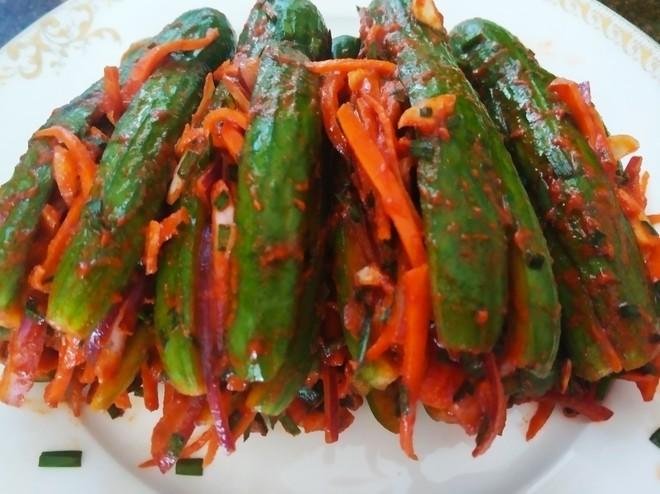 韩国泡菜黄瓜的做法