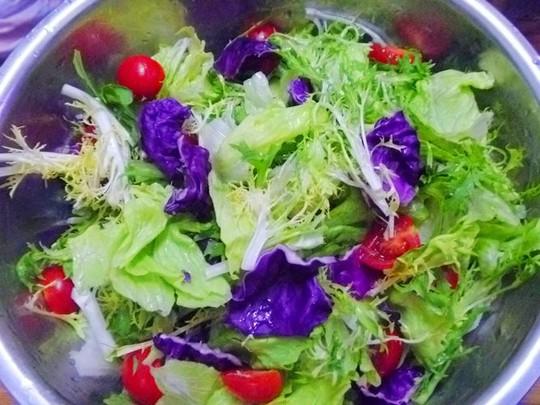 生菜黄瓜大拌菜的做法