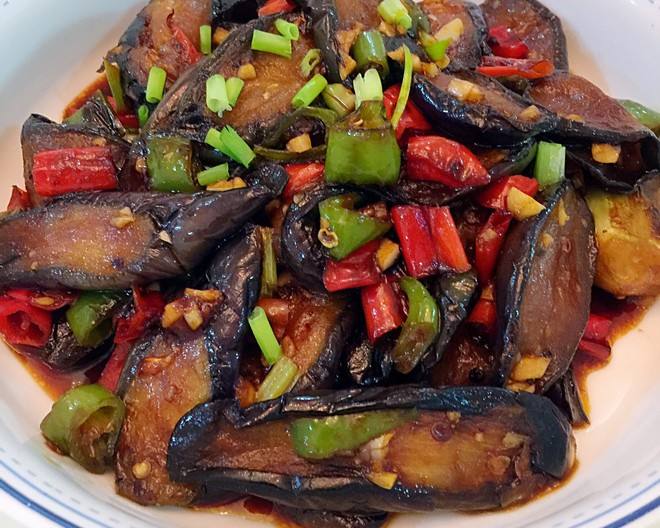 酸辣茄子的做法
