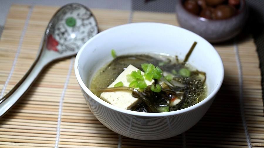 海带炖豆腐的做法