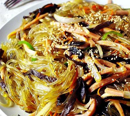 韩国炒杂菜的做法