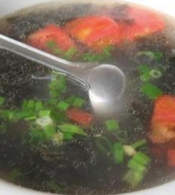 紫菜西红柿姜丝汤做法