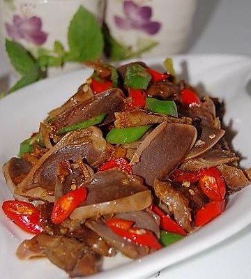 鸭胗的做法