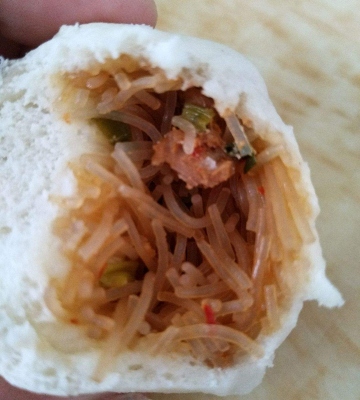 香辣粉丝包子的做法