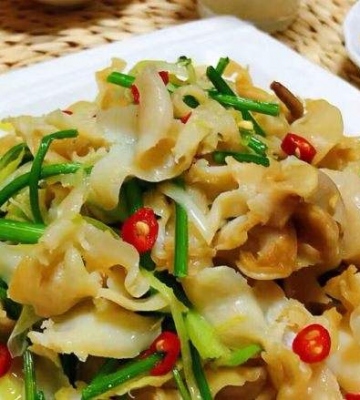 葱烧海螺的做法