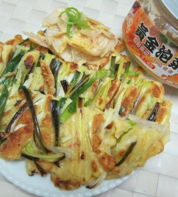 韩国葱煎饼的做法