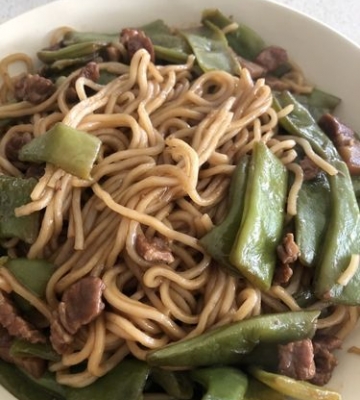 老北京扁豆焖面的做法
