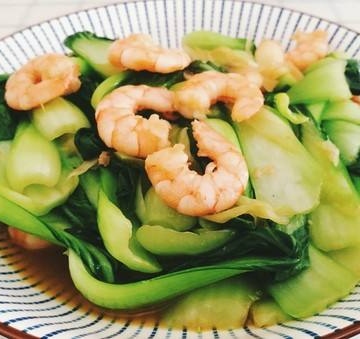 虾仁油菜的做法大全