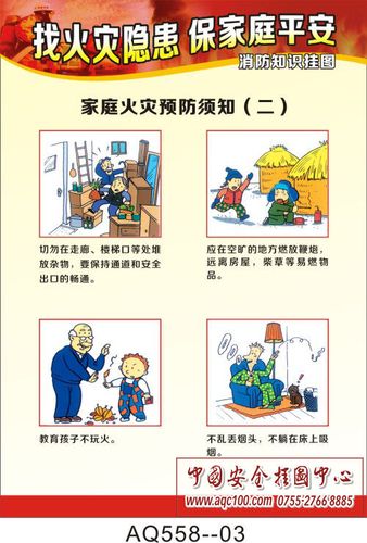 如何预防家庭火灾