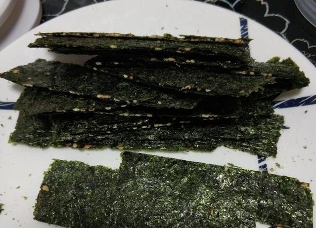 如何正确烤海苔