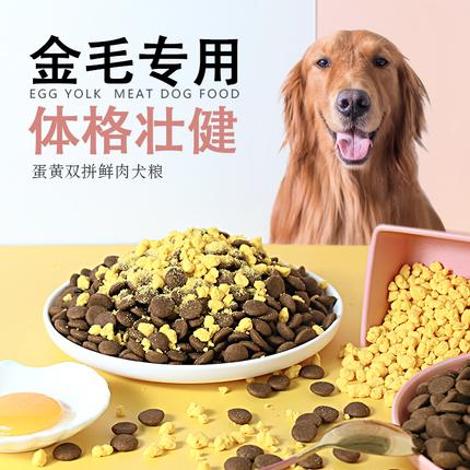 金毛幼犬狗粮加什么