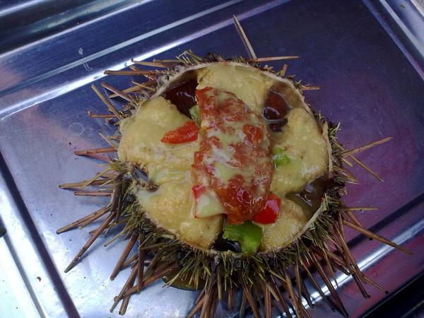 如何正确烤海胆