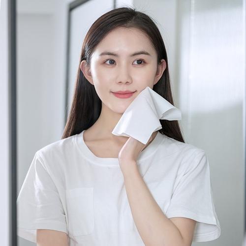 如何正确洗面巾